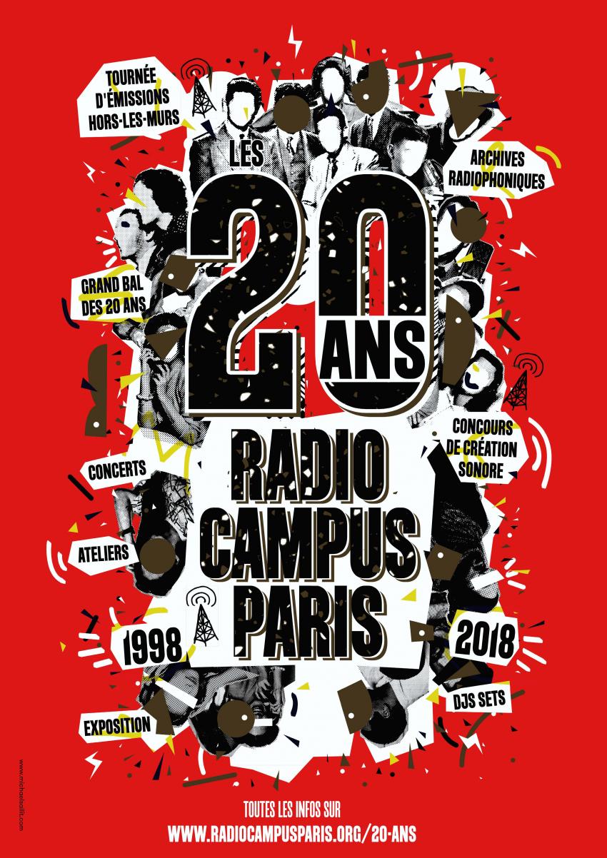 Radio Campus Paris fête ses 20 ans
